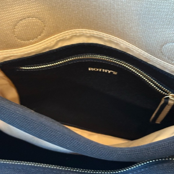 Rothy's Black and Tan Tote Bag - Picture 6 of 11